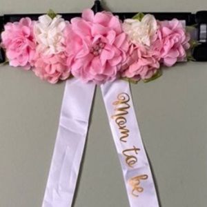 Maternity Mom To Be Sash Belly Belt